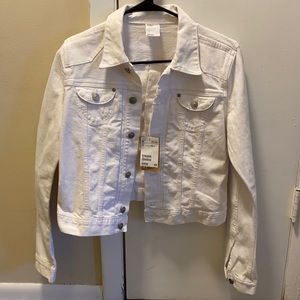 White Denim Jacket